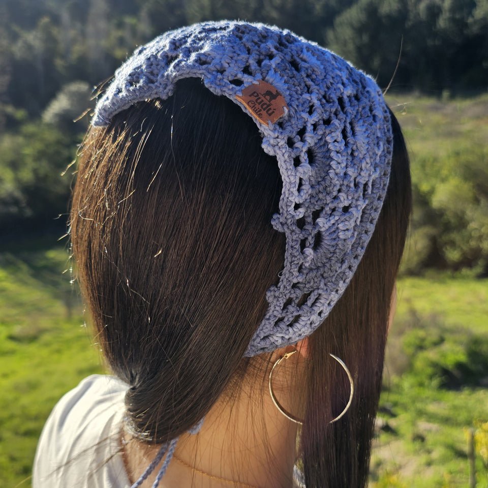 Bandana Luminous Azules