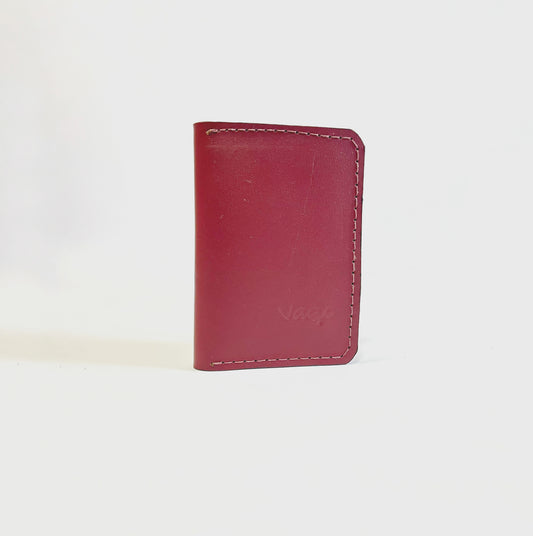 Tarjetero Minimalista Burdeo