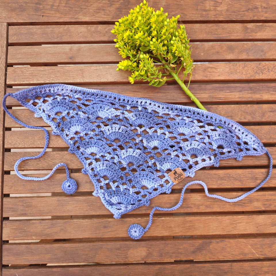 Bandana Luminous Azules