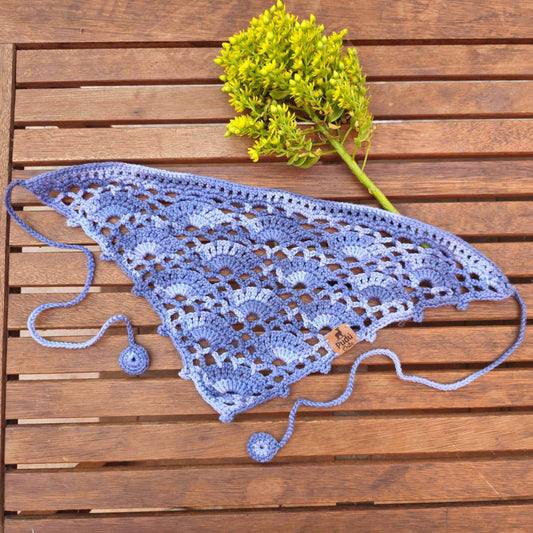 Bandana Luminous Azules