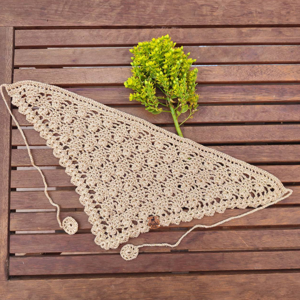 Bandana Luminous Café Claro