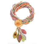 Bufanda Multicolor Atardecer Coral