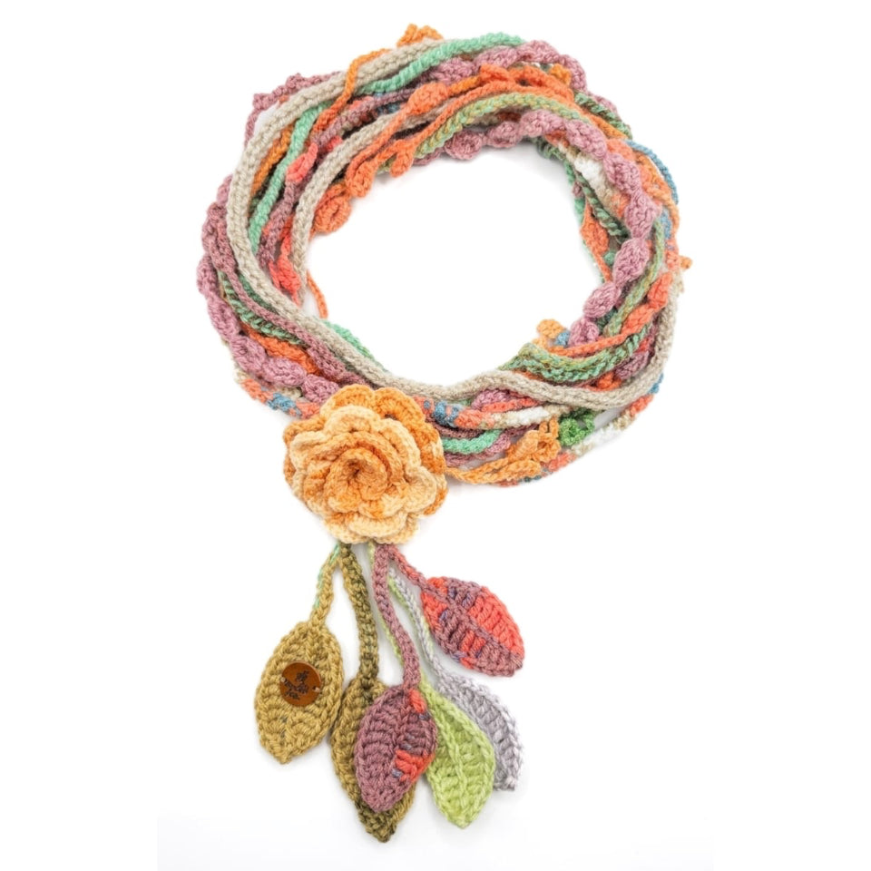 Bufanda Multicolor Atardecer Coral