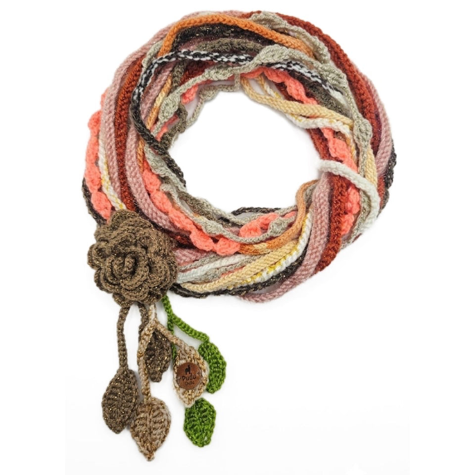 Bufanda Multicolor Tierra Cobre