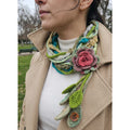 Bufanda Multicolor Turquesa Glaciar