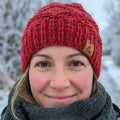 Gorro de Lana Cereza Intenso