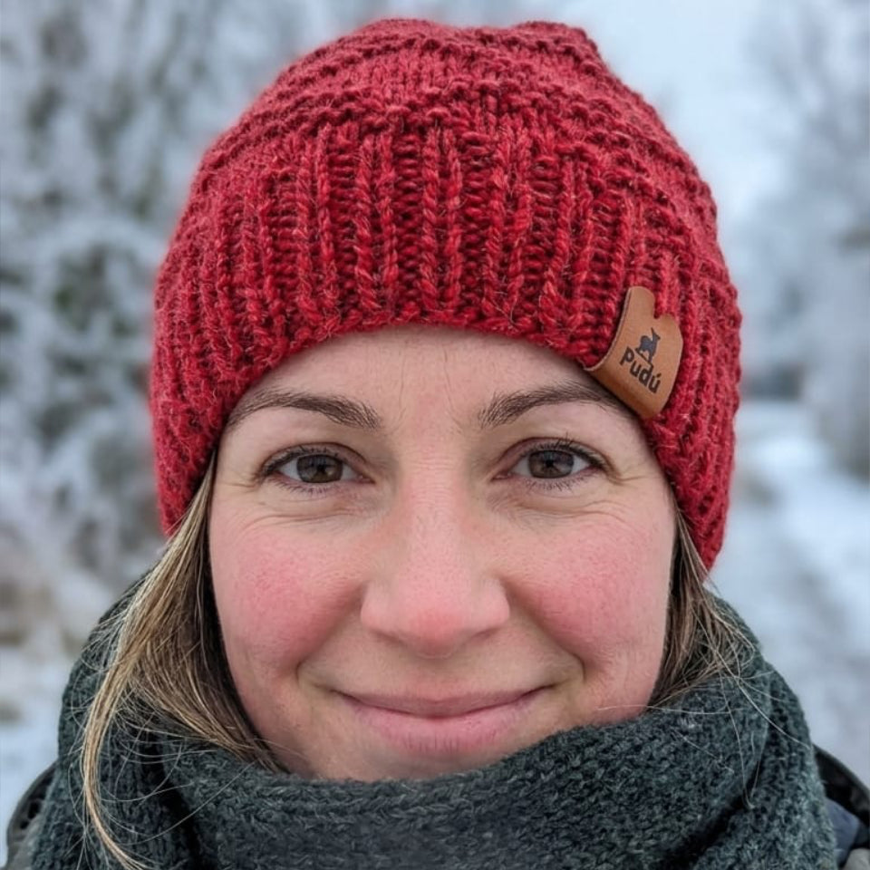 Gorro de Lana Cereza Intenso