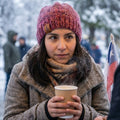 Gorro de Lana Frambuesa Silvestre
