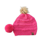 Gorro de Lana Rosa Pastel