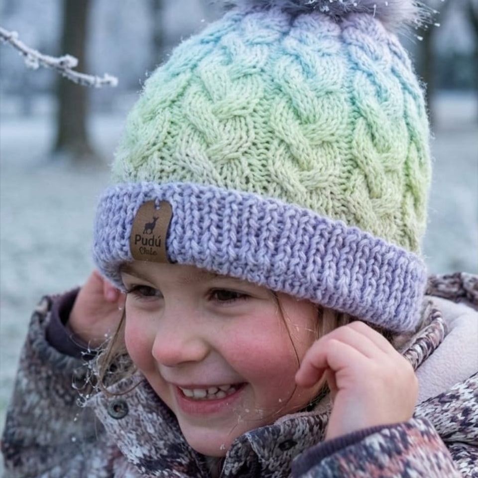 Gorro de Lana Kid Amarillo Caramelo