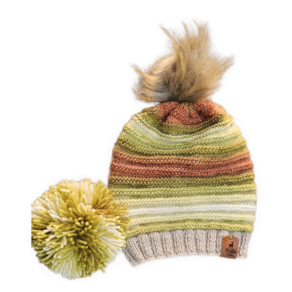 Gorro de Lana Ocre Otoñal