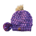 Gorro de Lana Violeta Profundo