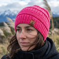 Gorro de Lana Rosa Pastel