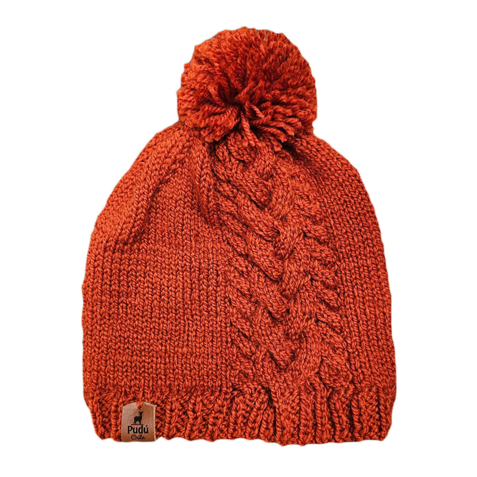 Gorro de Lana Bandurria Ladrillo