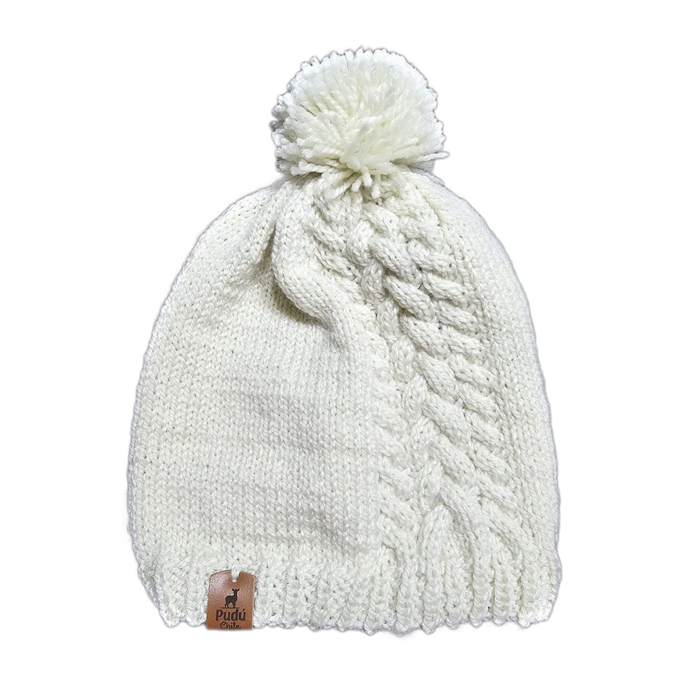 Gorro de Lana Bandurria Blanco