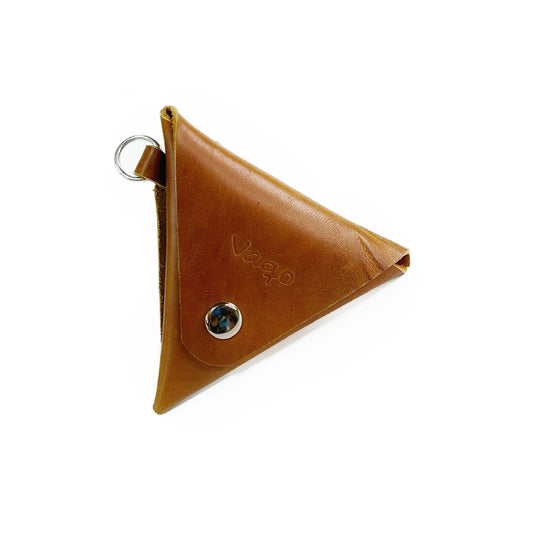 Monedero Triangular Café