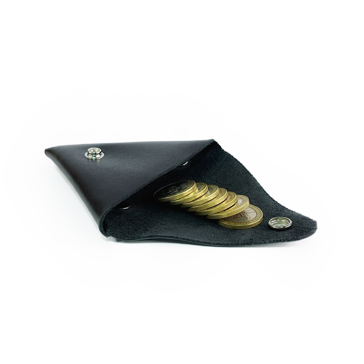 Monedero Triangular Negro
