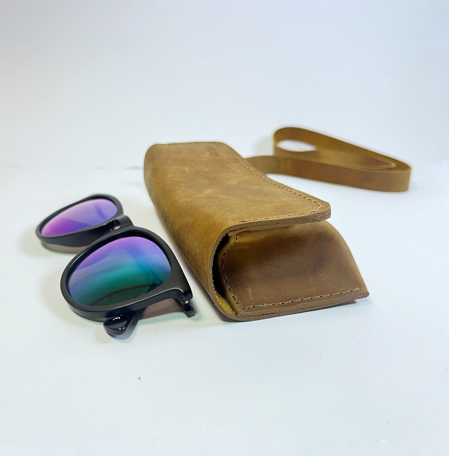 Porta Anteojos California Café