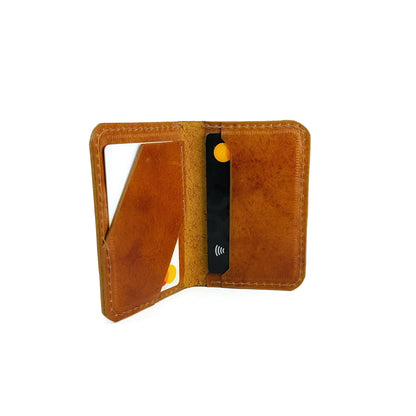 Tarjetero Minimalista Café