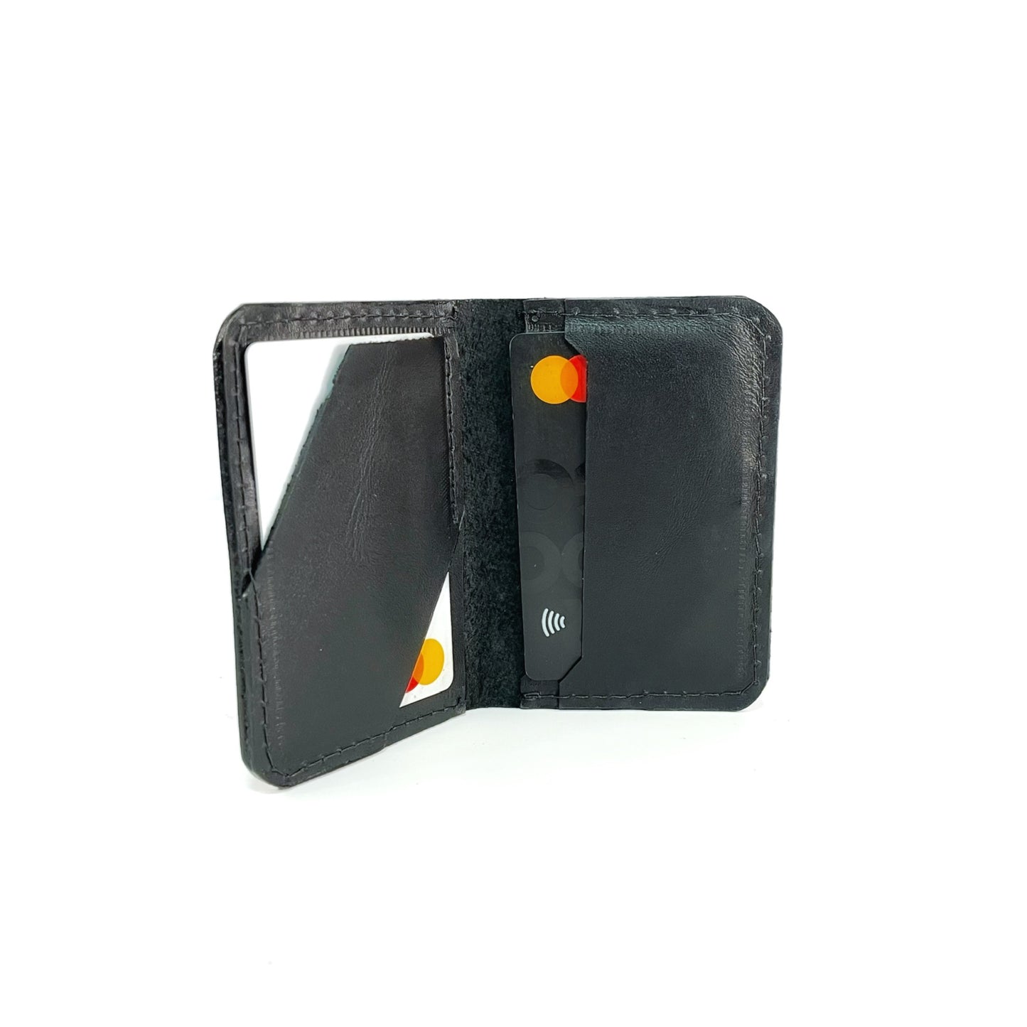 Tarjetero Minimalista Negro