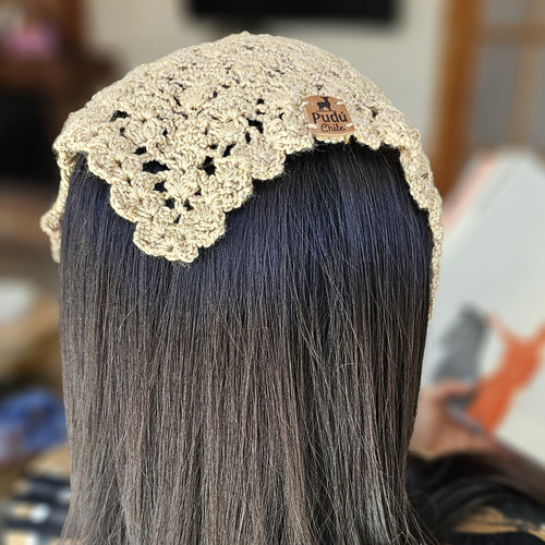 Bandana Luminous Café Claro