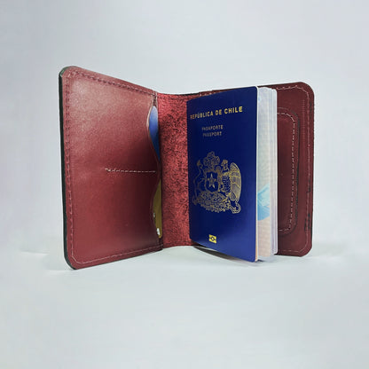 Portapasaporte Burdeo