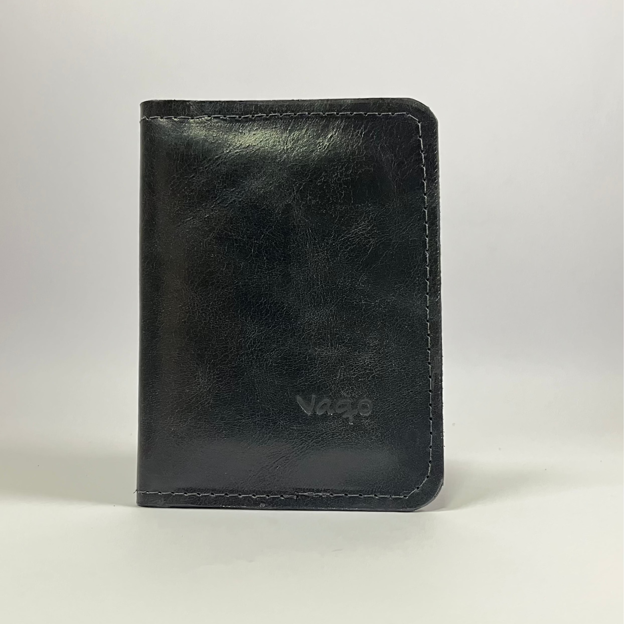 Porta Pasaporte Negro