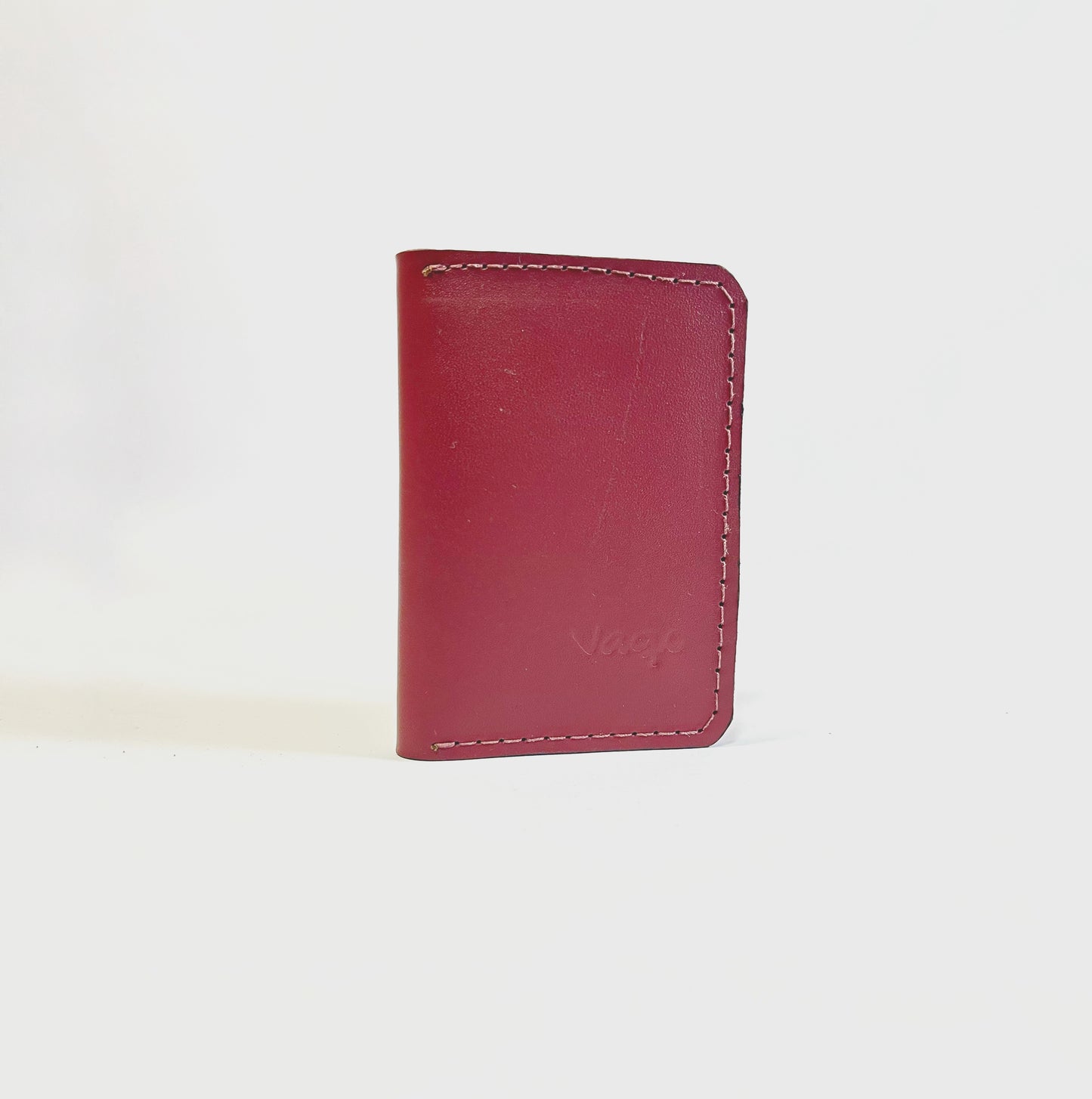 Tarjetero Minimalista Burdeo